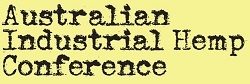 Australian Industrial Hemp Conference 2020, Perth